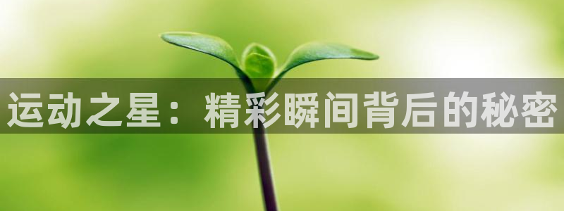 欧亿体育官方正版app集团官网首页网址：运动之星：精